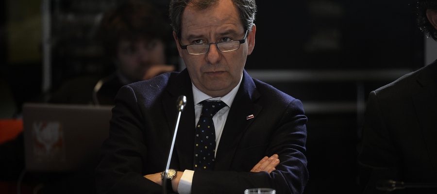 03 Julio de 2018 / VALPARAISO El ministro Gerardo Varela en la comisión de educación del senado. FOTO :PABLO OVALLE ISASMENDI /AGENCIAUNO