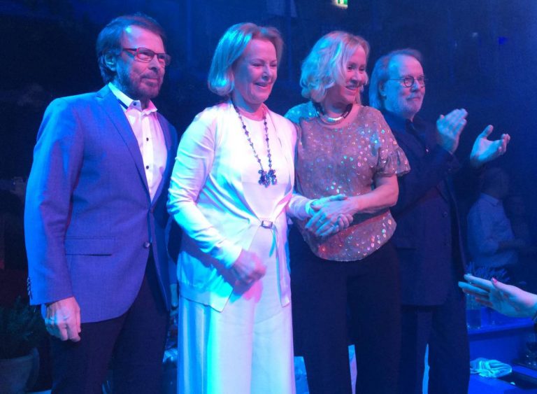 ABBA en su reunión en 2016