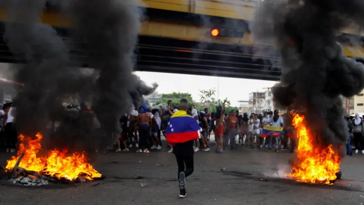La violenta jornada después de las elecciones en Venezuela