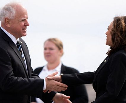 tim walz kamala harris