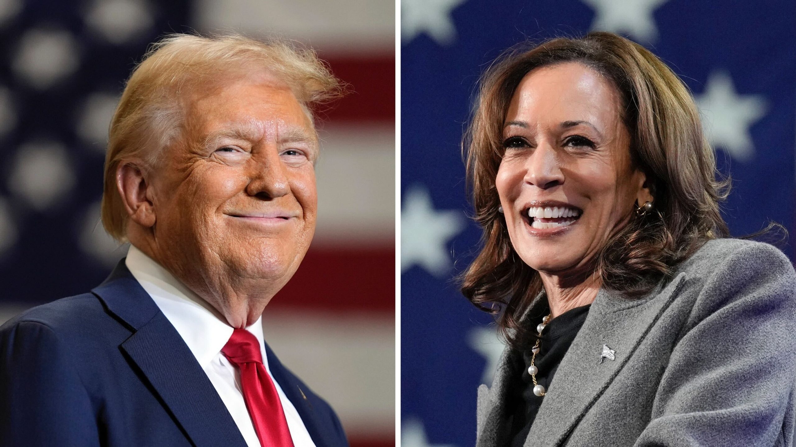 Trump y Harris elecciones