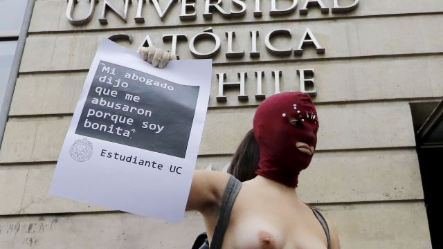 Las Imponentes Postales De La Marcha Contra La Violencia Machista